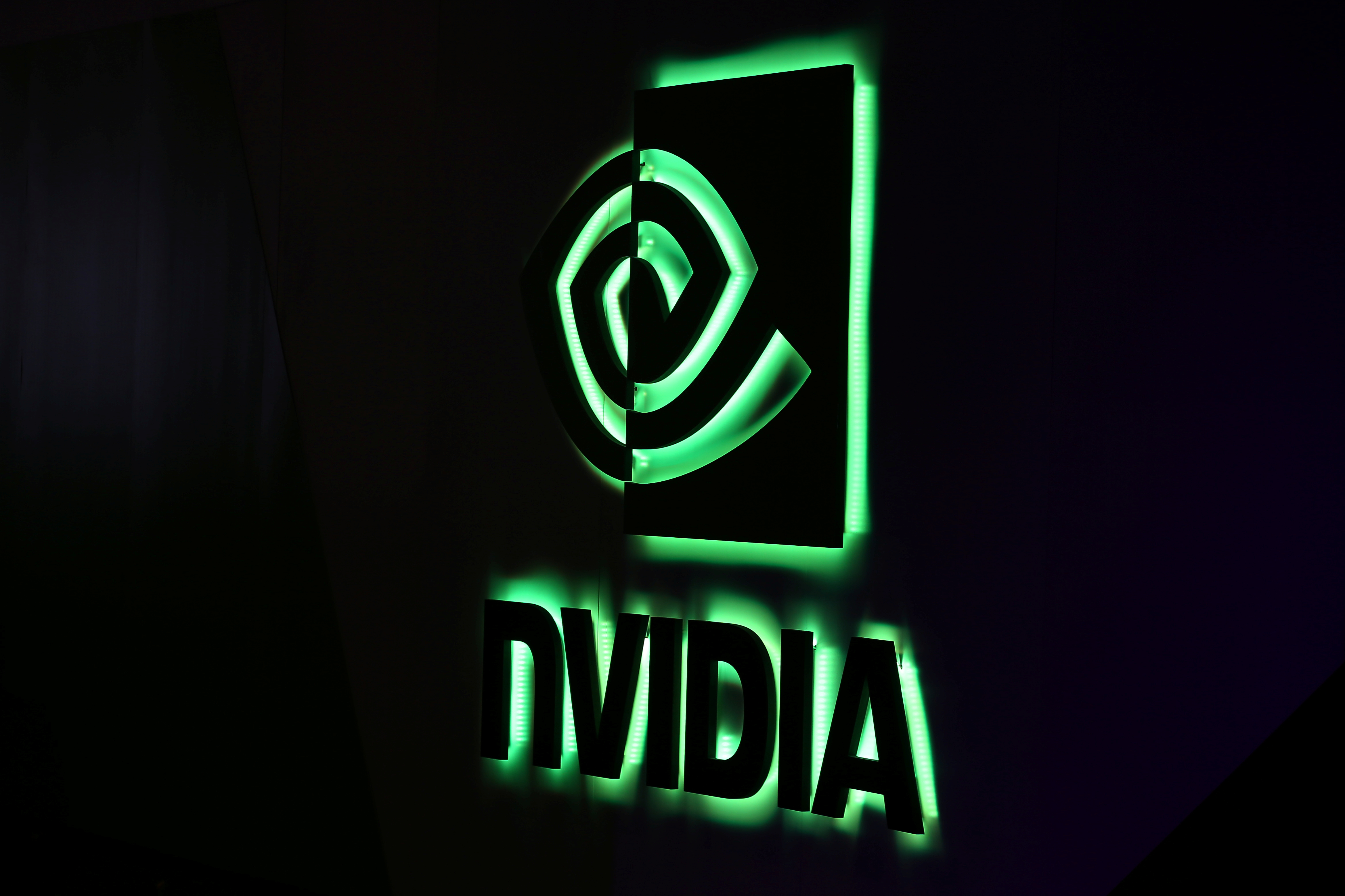 繪圖晶片大廠輝達 (NVIDIA) 。(路透社/達志影像)