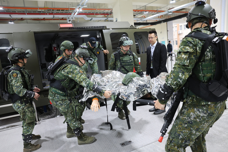 Centre d'entraînement de secours militaires préhospitaliers inauguré le 4 décembre (photo CNA)