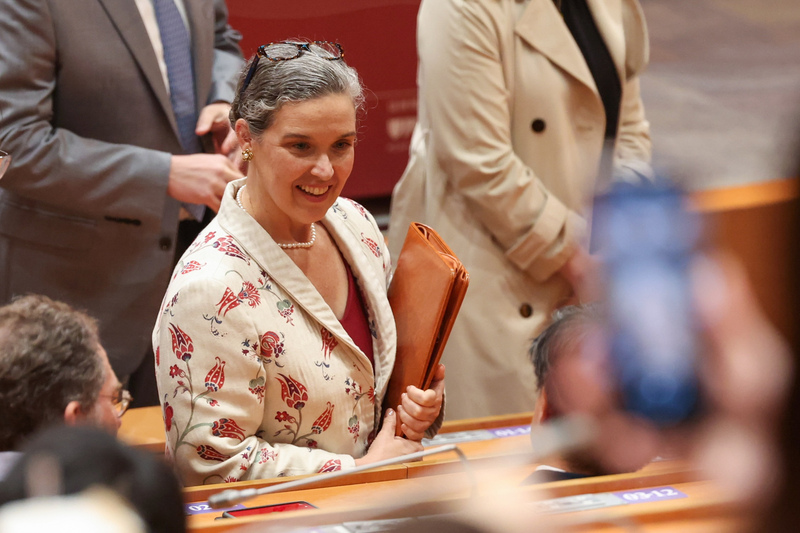 Sandra Oudkirk, directrice de l'Instutut américain à Taïwan (photo CNA)