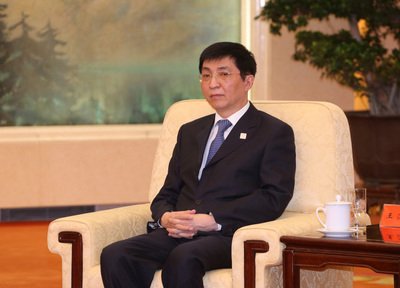 Wang Huning, président de la Conférence consultative politique du peuple chinois (photo CNA)