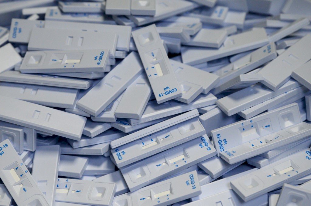 Test au Covid (photo d'illustration, AFP)