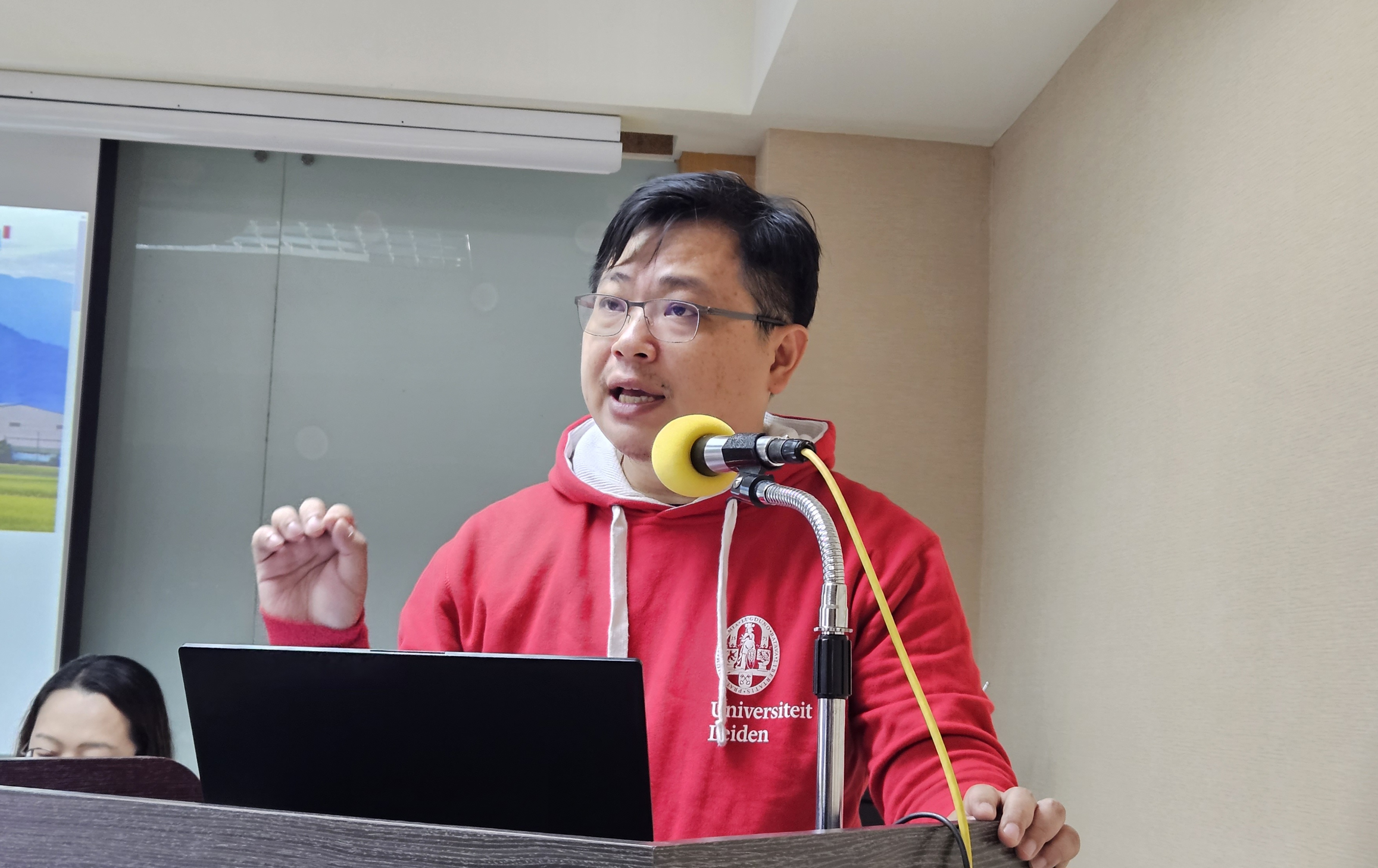 Le directeur du centre de recherche du Taiwan Climate Action Network Chao Chia-Wei (趙家緯) (Image : archive RTI)