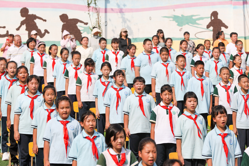 Entrée en vigueur, en Chine, de la nouvelle loi sur l'éducation patriotique (Image : China News Service - 中國新聞社)