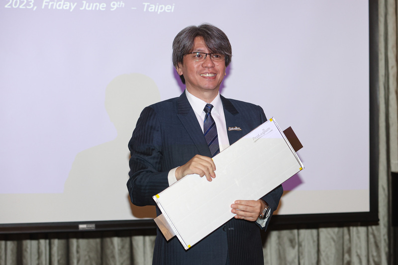 Vincent Yang, fondateur de ProLogium (photo CNA)