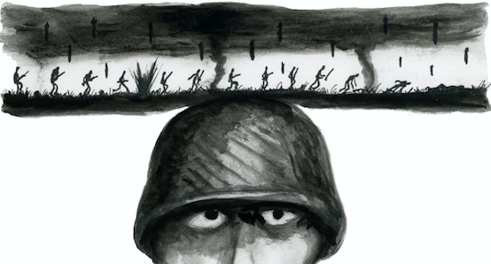 Les bombardements d'août 1958 à Kinmen (Illustration : Suzanne Duroy pour Rti 2023)