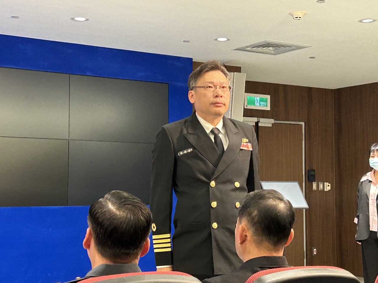 Lee Chang-fu, directeur adjoint du Bureau de la planification des combats conjoints du ministère de la Défense (photo, Rti/Lin)