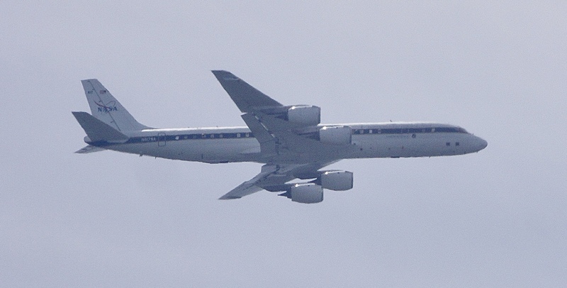 Un avion de la NASA en enquête de la pollution de l'air à Taïwan (photo, CNA)