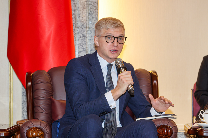 Le président du groupe d’amitié parlementaire Estonie-Taïwan, Kristo Enn Vaga (photo CNA)