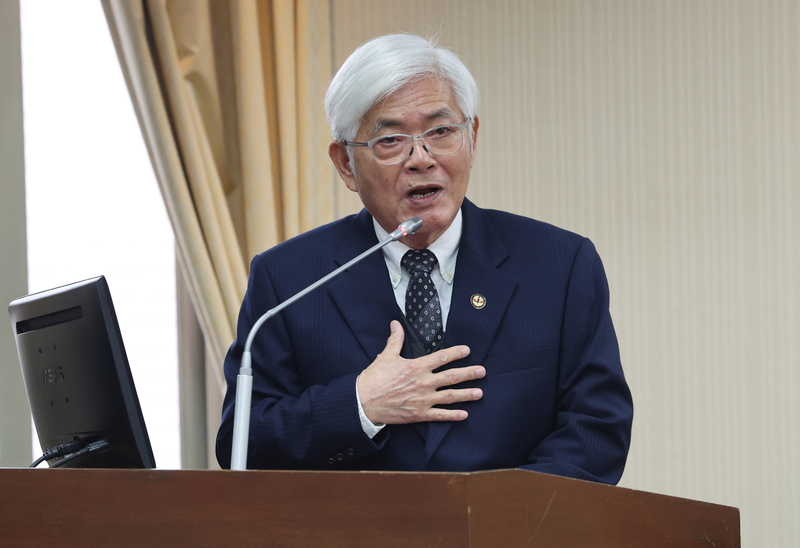 Lee Chin-yung (李進勇), président de la Commission centrale des élections (photo CNA)