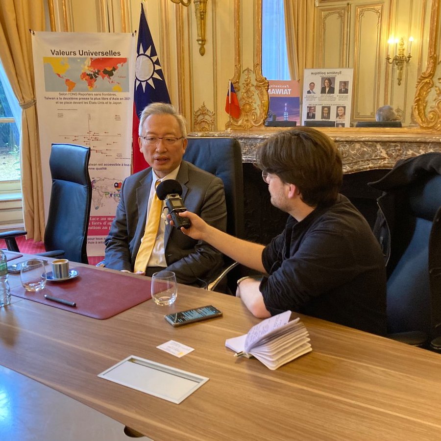 RTF, relations Taïwan-France