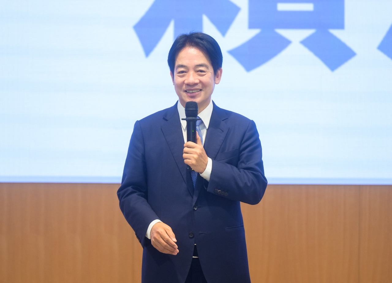 Le vice-président et président élu Lai Ching-te (photo DPP)
