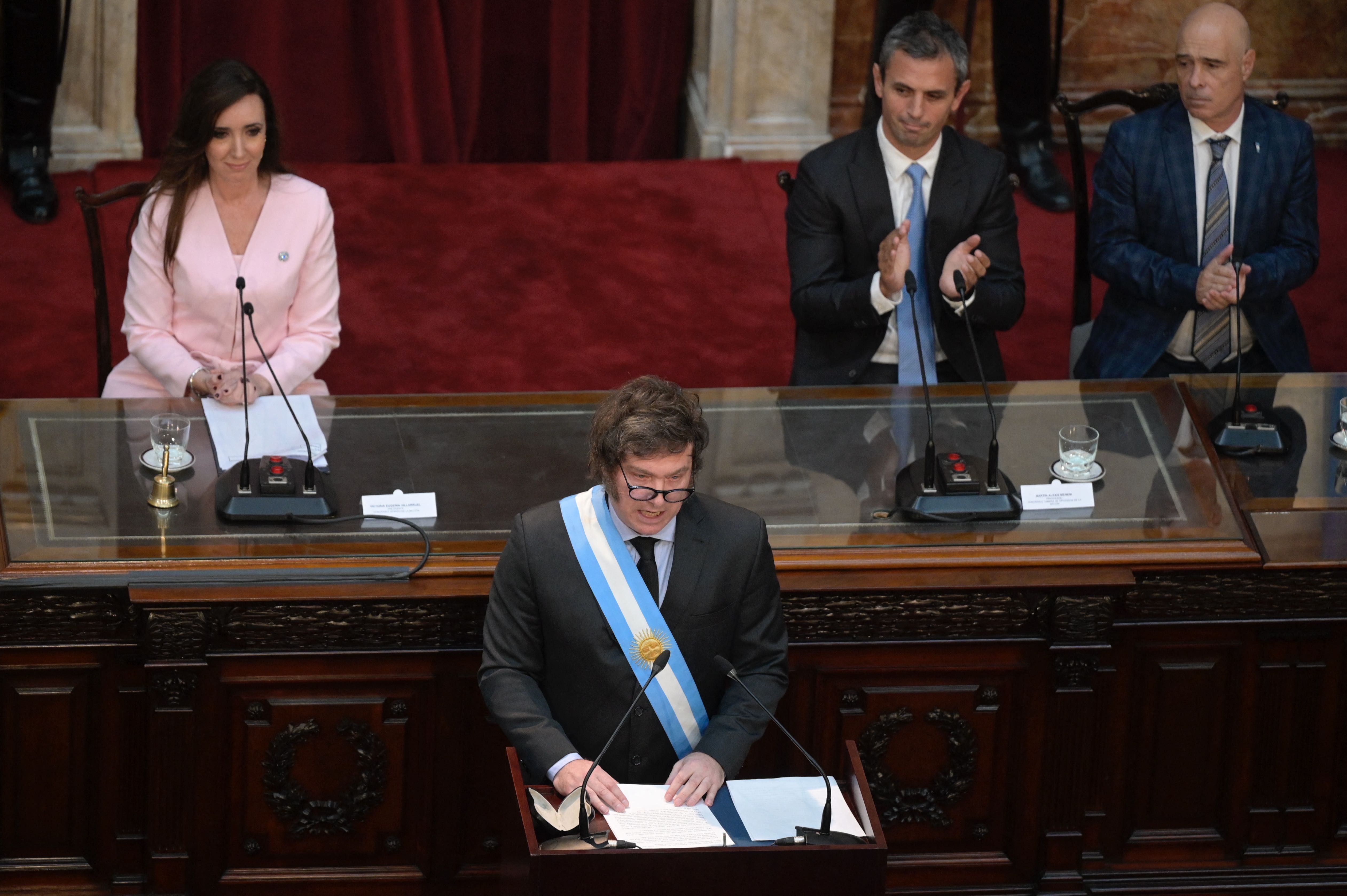 Javier Milei (Image : AFP)