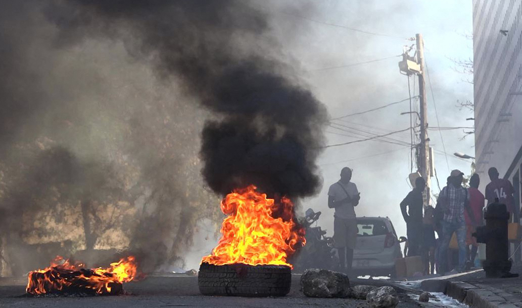 Emeute du 4 mars 2024 à Port-au-Prince (photo, AFP)