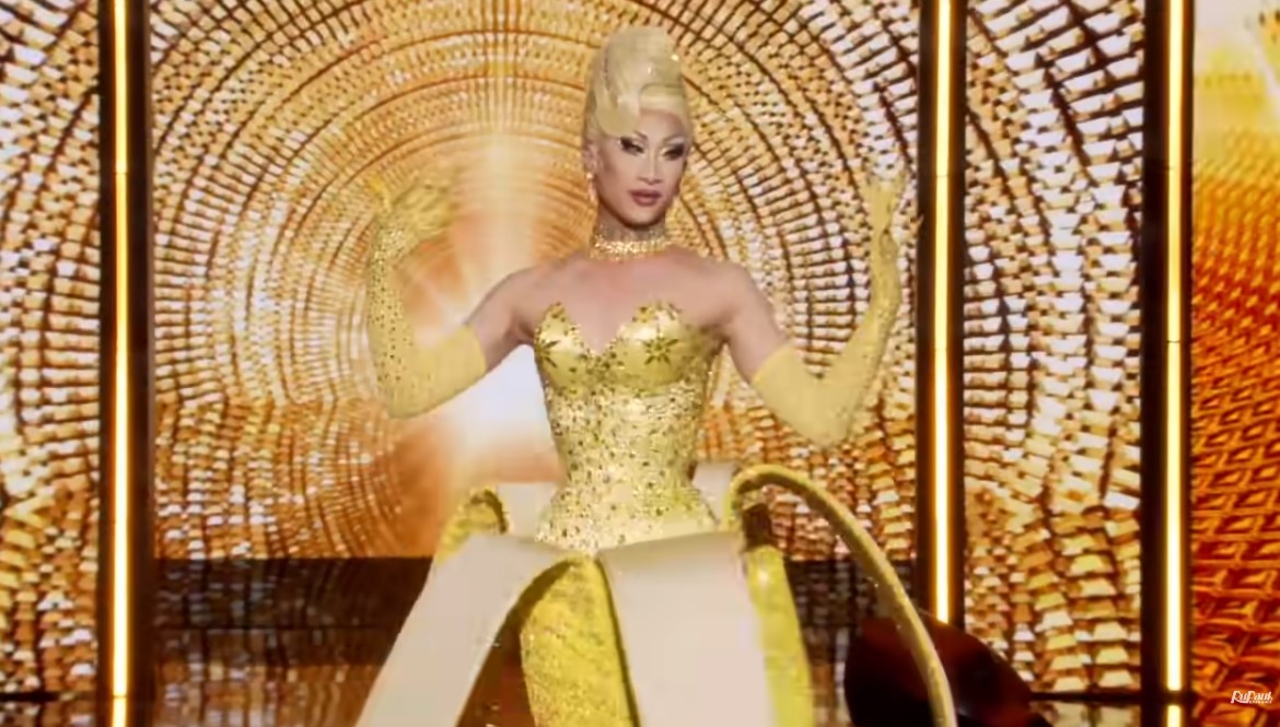 La Drag Queen taïwanaise Nymphia Wind a remporté RuPaul's Drag Race (photo : YT@/RuPaul's Drag Race)
