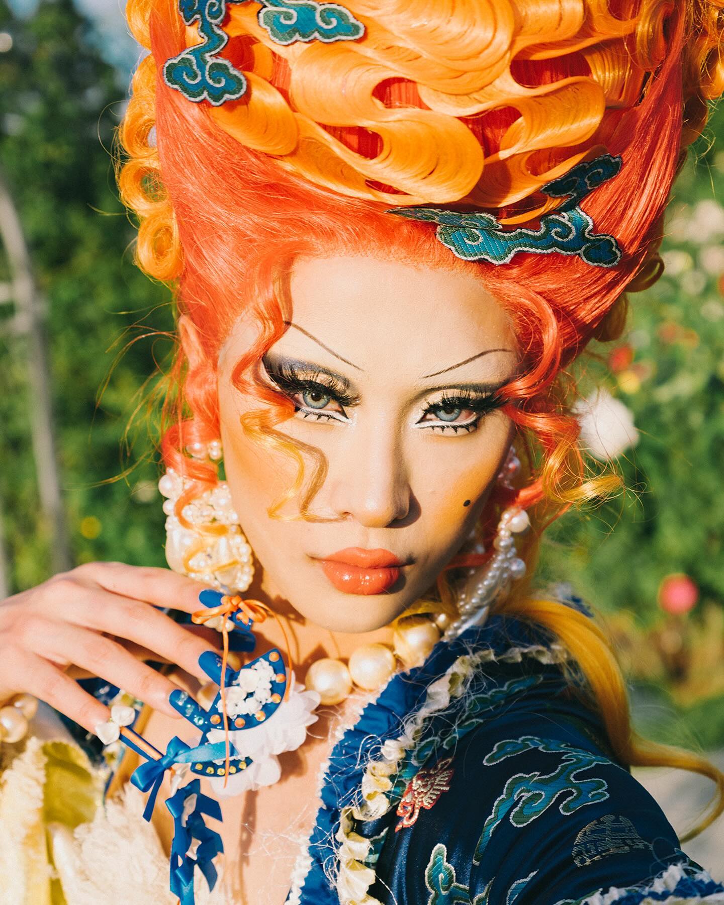 L'artiste de drag Nymphia Wind, qui a remporté la RuPaul Drag Race (image : Facebook de Nymphia)