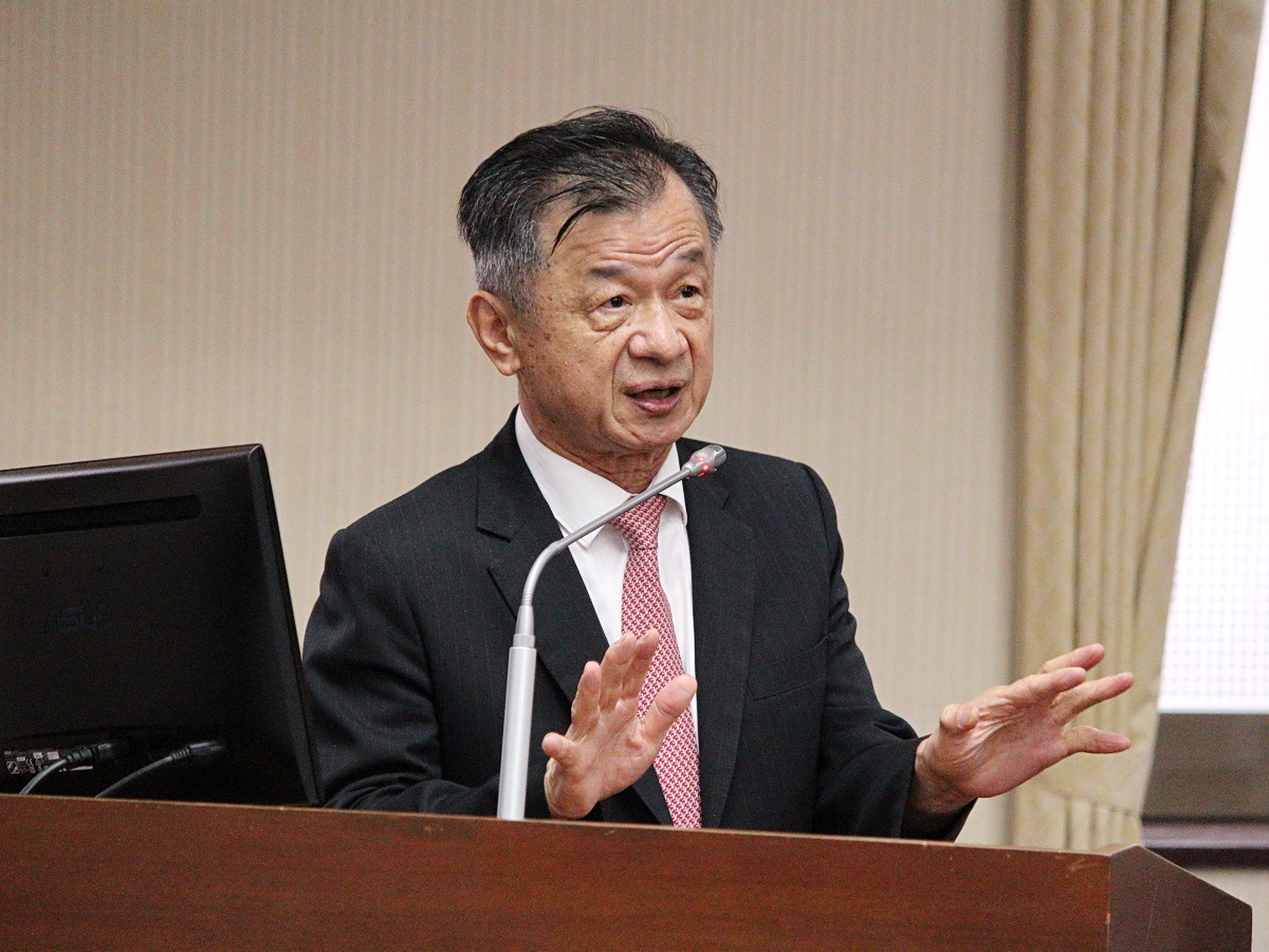 Le président de la Commission des affaires continentales Chiu Tai-san (photo, Rti/Wang)