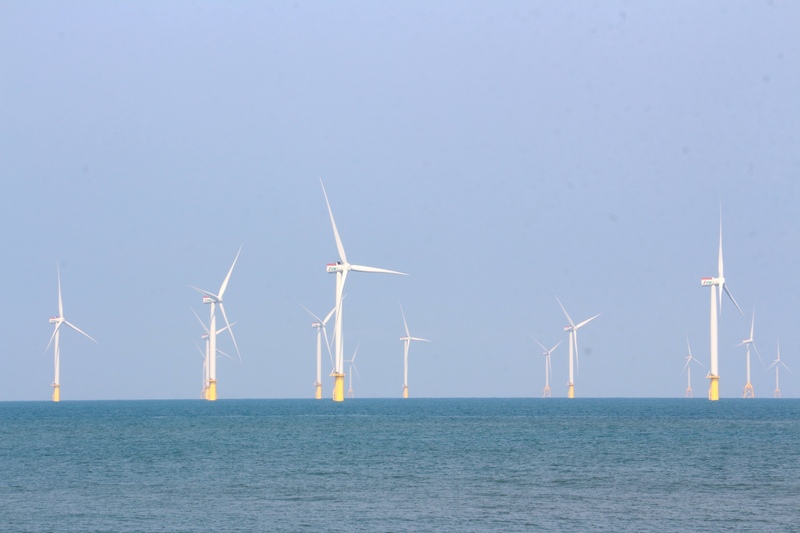 Parc éolien au large de Miaoli (photo : CNA)