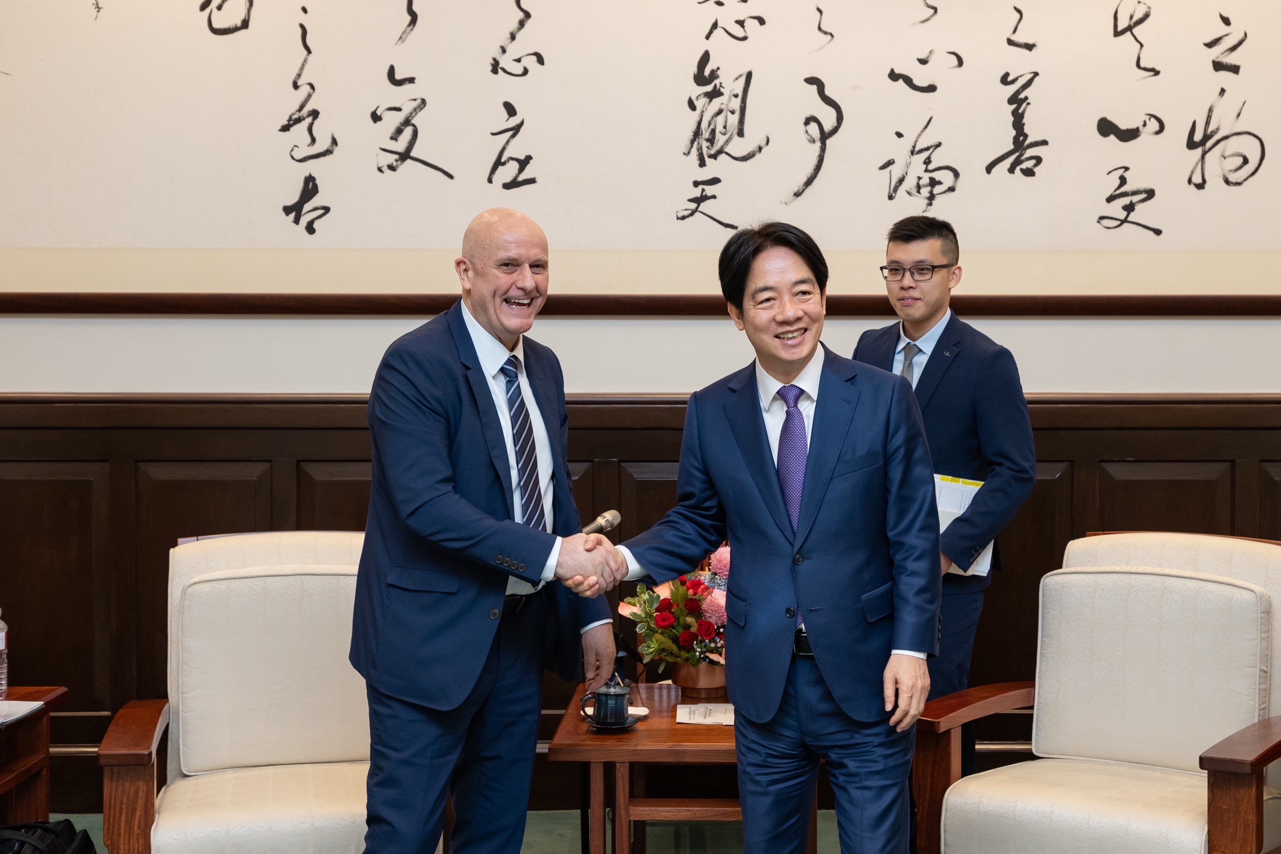 Le Président Lai Ching-te a rencontré le 3 juin Uwe Morawetz, président de l’International Peace Foundation (photo : présidence)