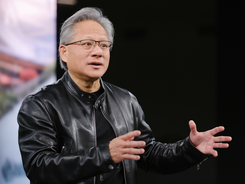 Jensen Huang, PDG de NVIDIA (photo : CNA)