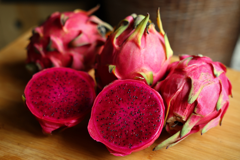 Fruit du dragon à chair rouge (photo CNA)