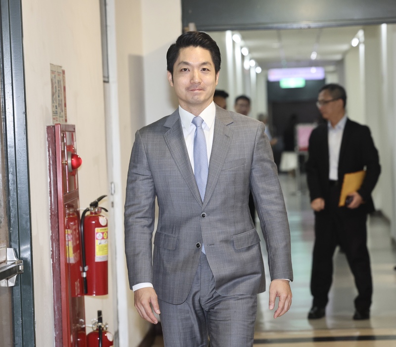 Le maire de Taipei Chiang Wan-an à la tête de la délégation de la capitale pour le forum Taipei-Shanghai 2024 (photo CNA)