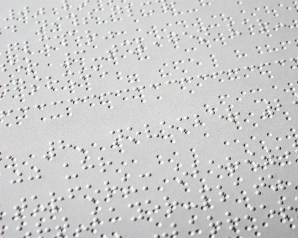 Texte en braille