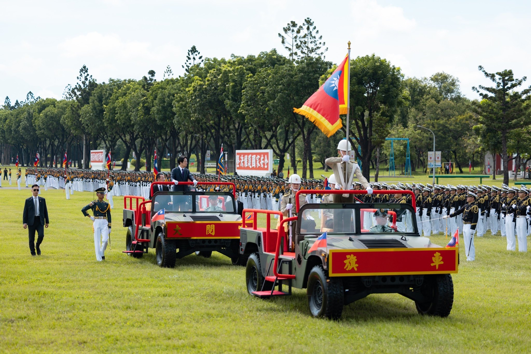 Commémoration du centenaire de l'Académie Whampoa à Fengshan, dans la super municipalité de Kaohsiung, dans le sud de Taïwan (Image : Flickr/Bureau présidentiel de Taïwan )
