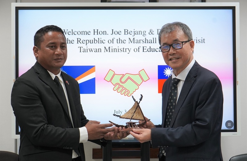 Taïwan et les Îles Marshall signent un accord en matière d’éducation (photo CNA)