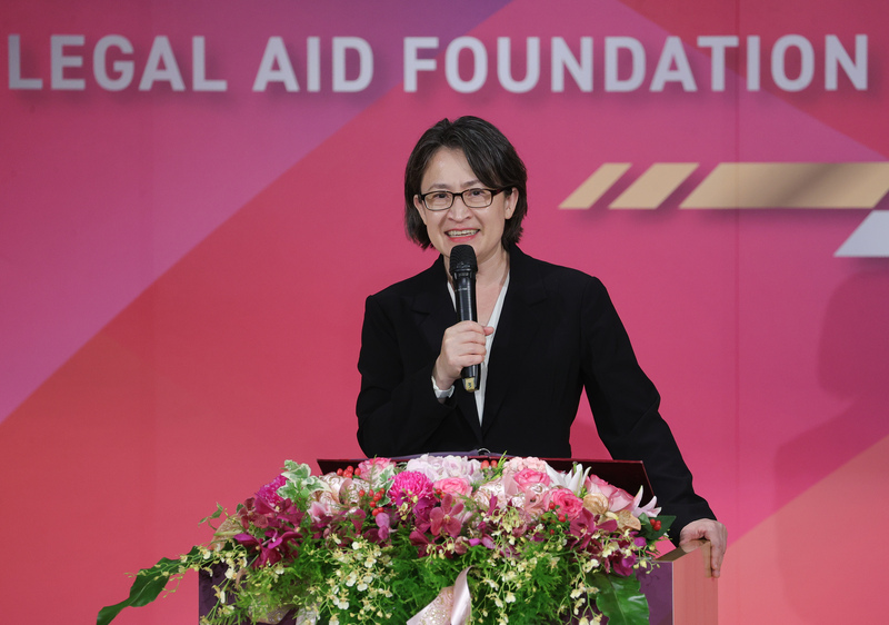 La Vice-Présidente Hsiao Bi-khim à la cérémonie des 20 ans de la fondation Legal Aid (photo : CNA)