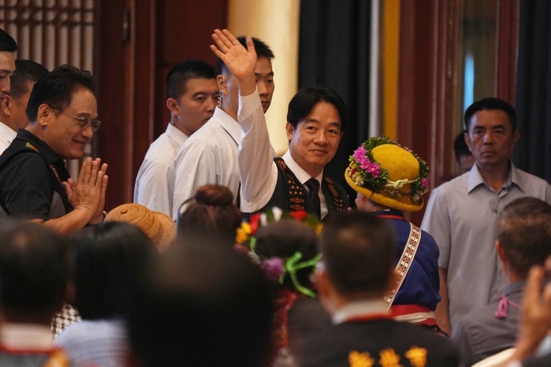 Langues, santé, culture, talents et développement durable : Lai Ching-te annonce 5 priorités en matière de politique autochtone  (Image : CNA)