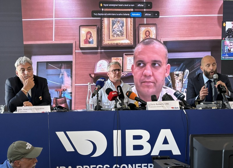 Conférence de presse de l'IBA le 5 août 2024 (photo : CNA)