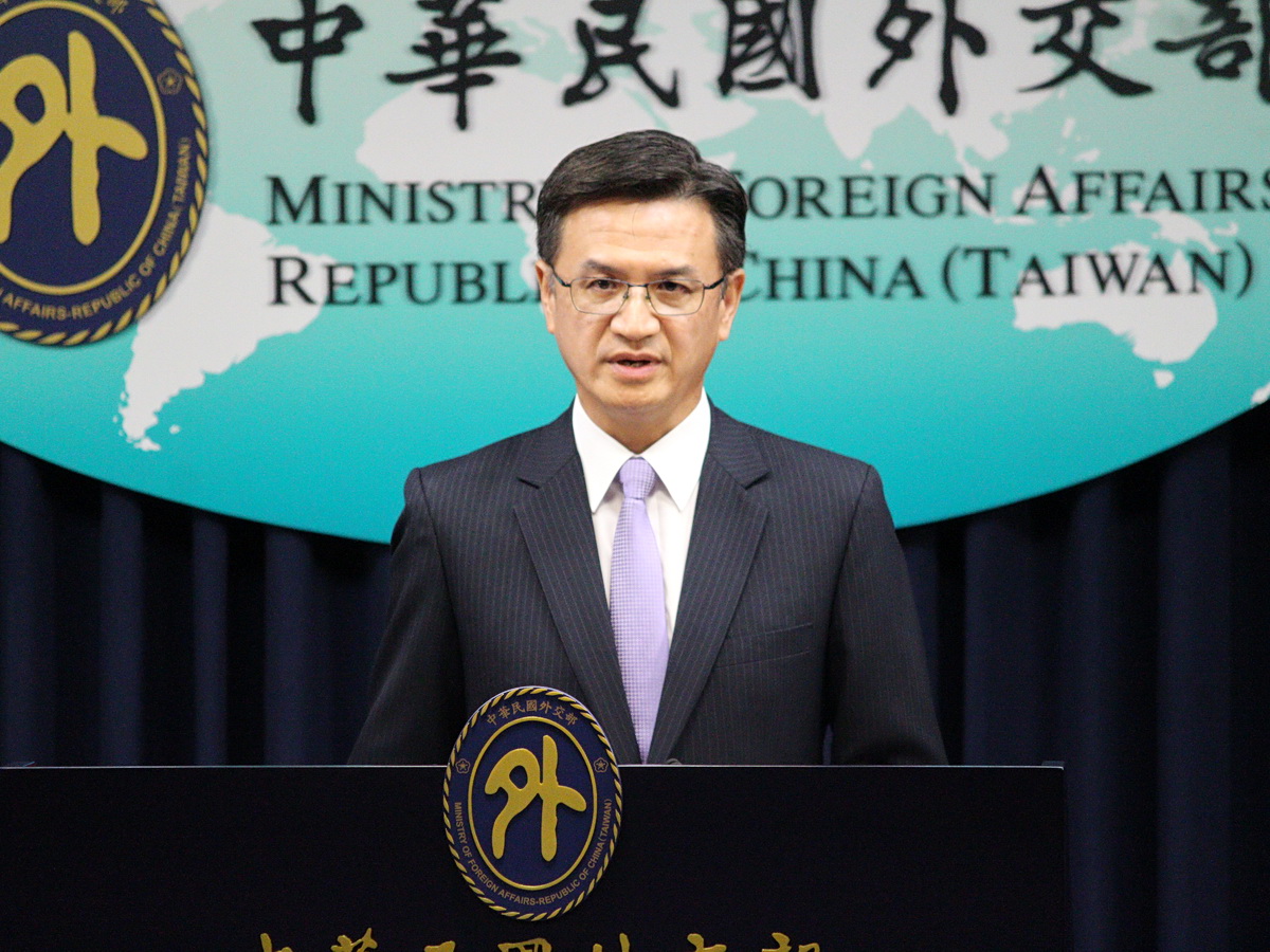 Jeff Liu, porte-parole du ministère taïwanais des Affaires étrangères (photo ; RTI 王照坤 )