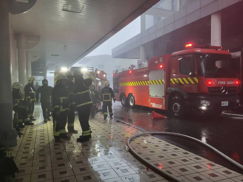 Un incendie à l'Hôpital mémorial Antai Tian-Sheng (Pingtung) fait 9 morts (Image : CNA)
