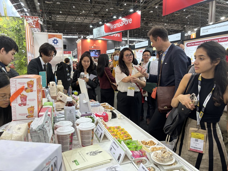 Taïwan présent au Salon international de l'alimentation à Paris (Image : CNA)