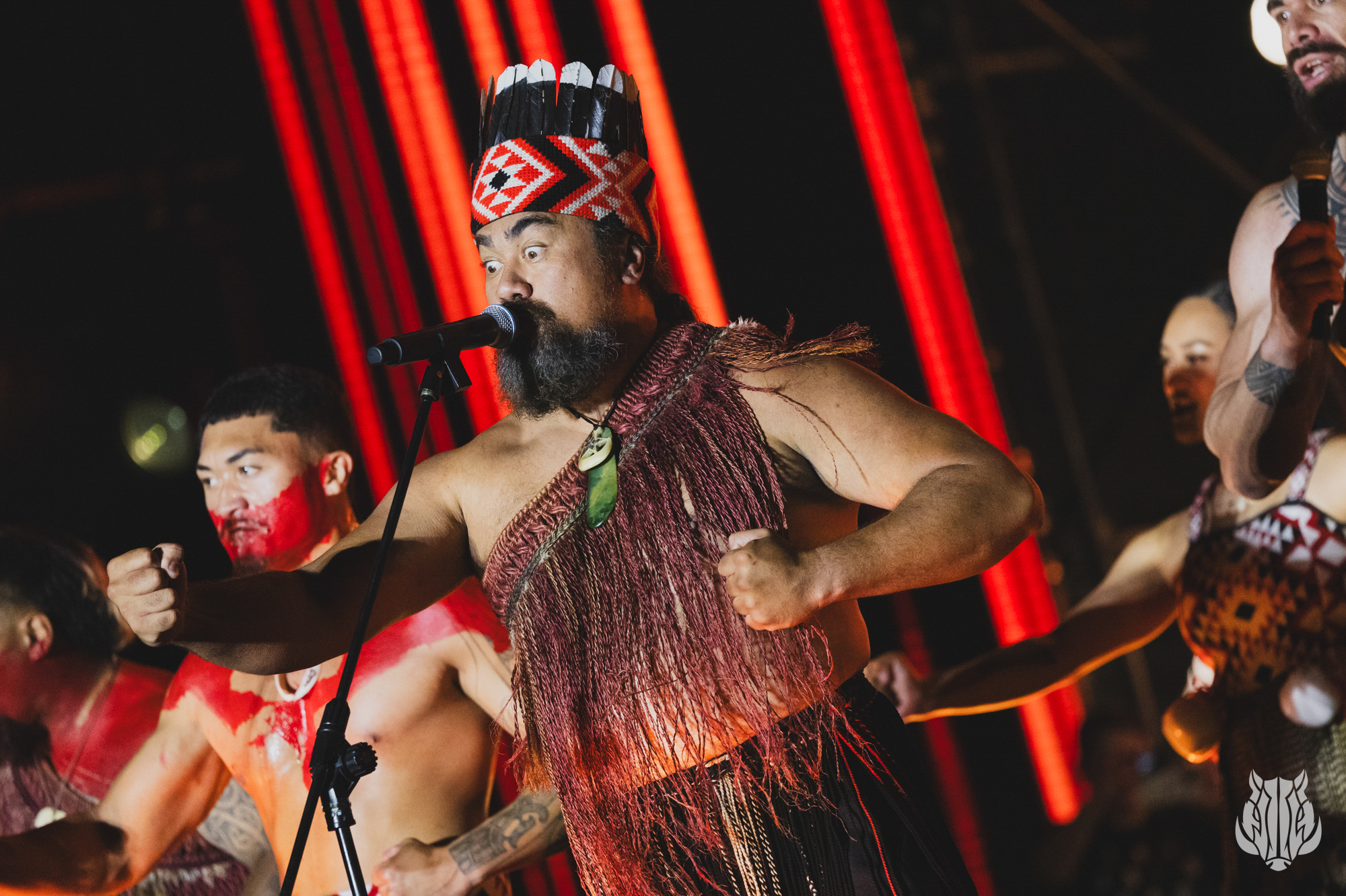 Le groupe maori Te Pa Tu au festival PASIWALI (Image : Facebook/Festival PASIWALI)