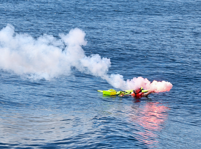 Les exercices de secours maritimes entre Taïwan et les Palaos (Photo CNA)