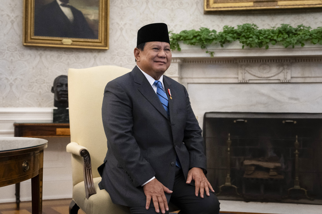 Le président indonésien Prabowo Subianto (Image : AP)