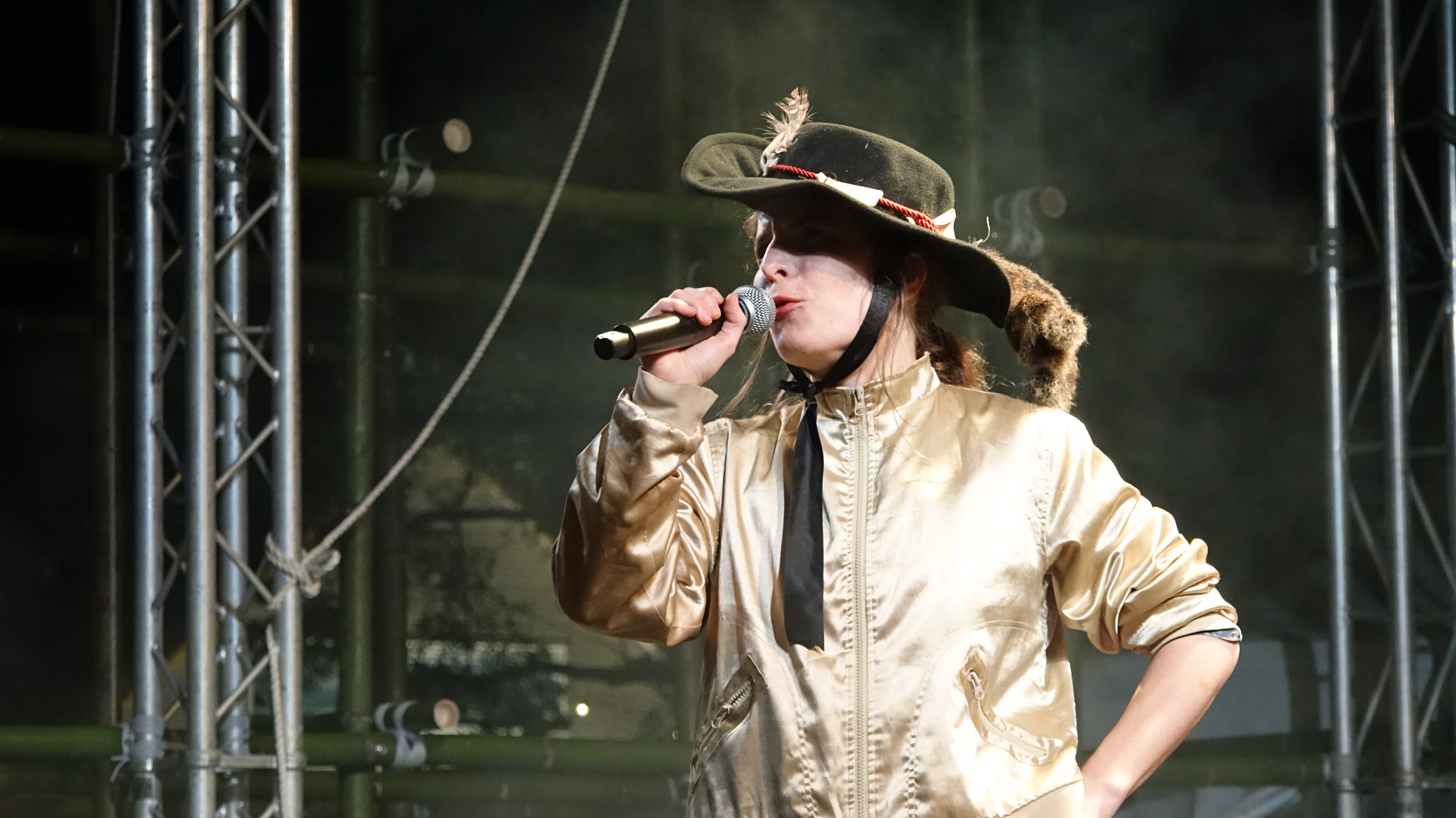 Johanna Marie au festival international de la guimbarde deTaïwan (photo Rti)