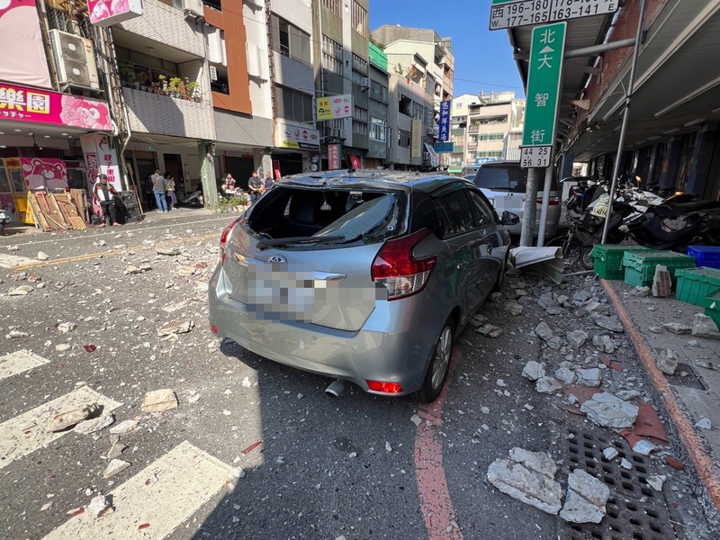 Une séisme de magnitude 5,6 secoue une nouvelle fois le comté de Chiayi (Image : CNA)