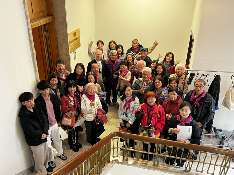 L'ex-vice-président Chen Chien-jen au Vatican à l’occasion de l’année jubilaire (Image : CNA)