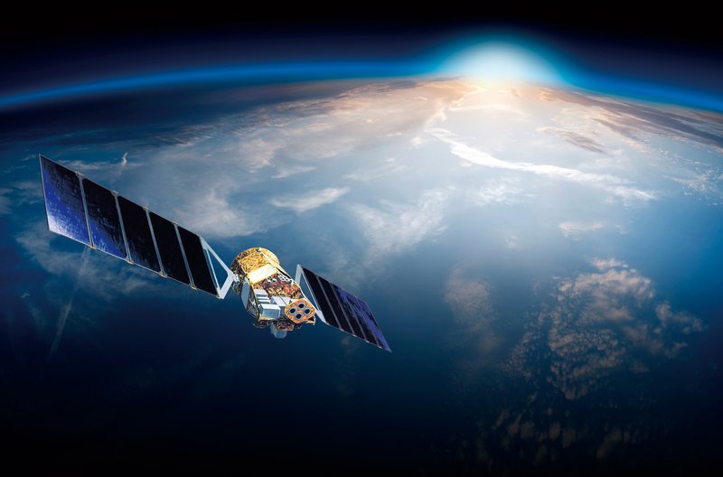 Photo d'illustration de satellite basse orbite