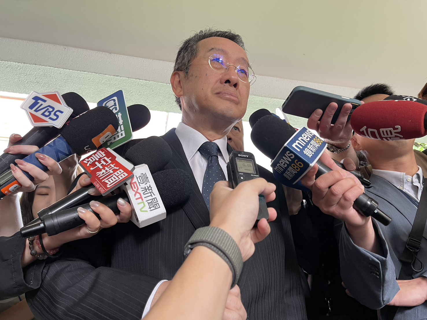 Le ministre de la Défense Wellington Koo (photo : 鄭佑漢Rti)