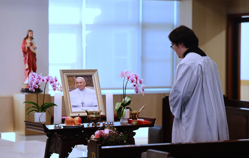 L'archidiocèse de Taipei a organisé une messe pour célébrer le 8e jour de Pâques et un service commémoratif pour le Pape François à Taipei (photo : CNA)