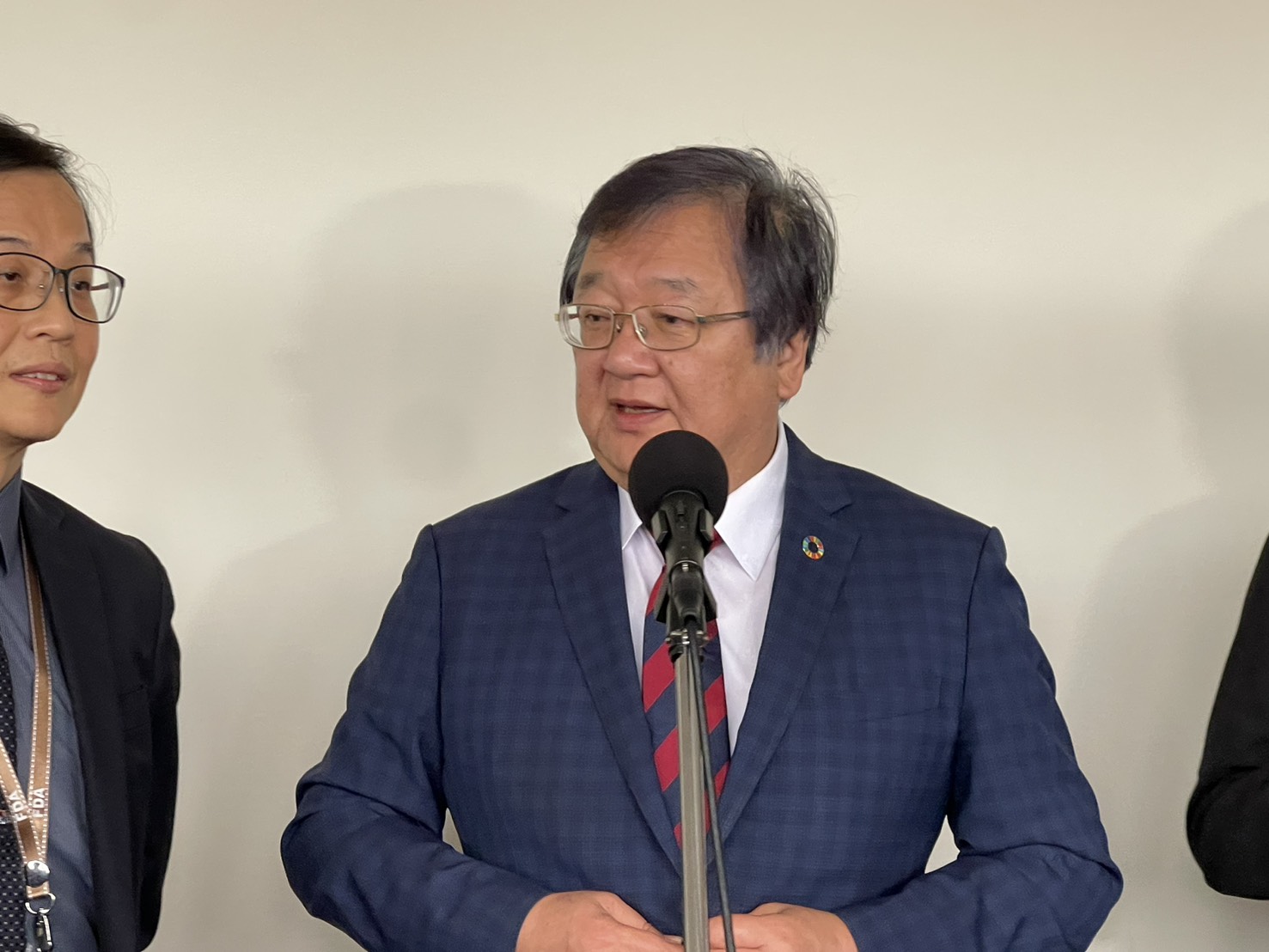 Le ministre de la Santé Chiu Tai-yuan (邱泰源) (Image : archive CNA)