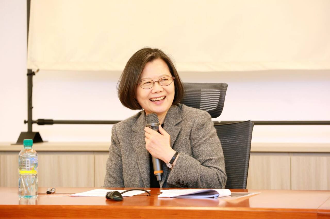 L'ancienne présidente de la République Tsai Ing-wen (photo, Fb Tsai)