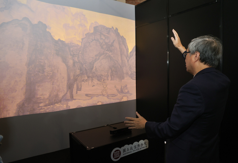 Le ministre de la Culture Li Yuan à la conférence de presse pour annoncer la journée internationale des musées (Photo CNA)