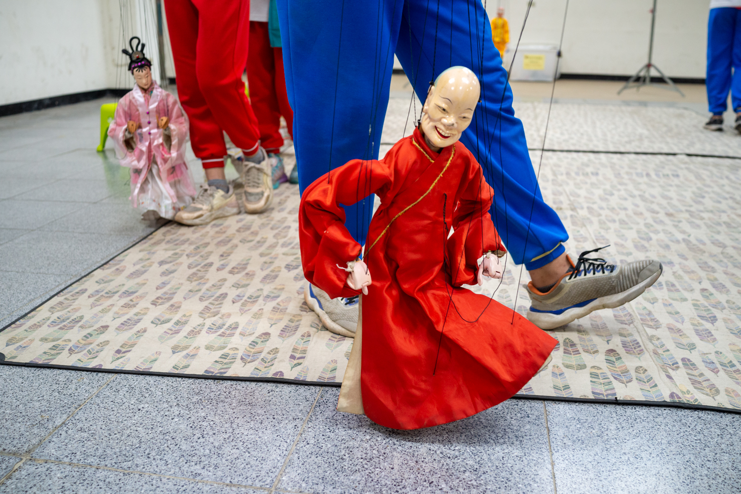 Marionnettes taïwanaises à fils (photo : Sasa)