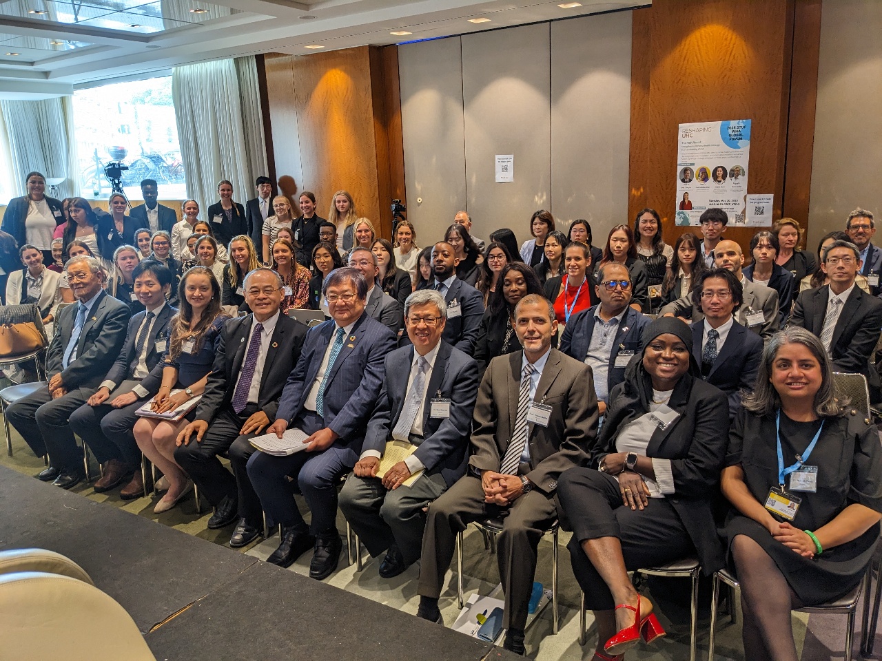 L'épidémiologiste et ex-vice président taïwanais Chen Chien-jen (陳建仁) s'est exprimé lors d'un forum organisé par la World Taiwan Foundation, en coopération avec le Global Health Council (GHC), en marge de l'AMS (Image : RTI)