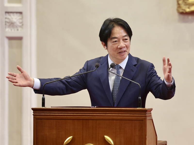 Lai Ching-te réitère ses trois grandes missions en tant que président (photo CNA)