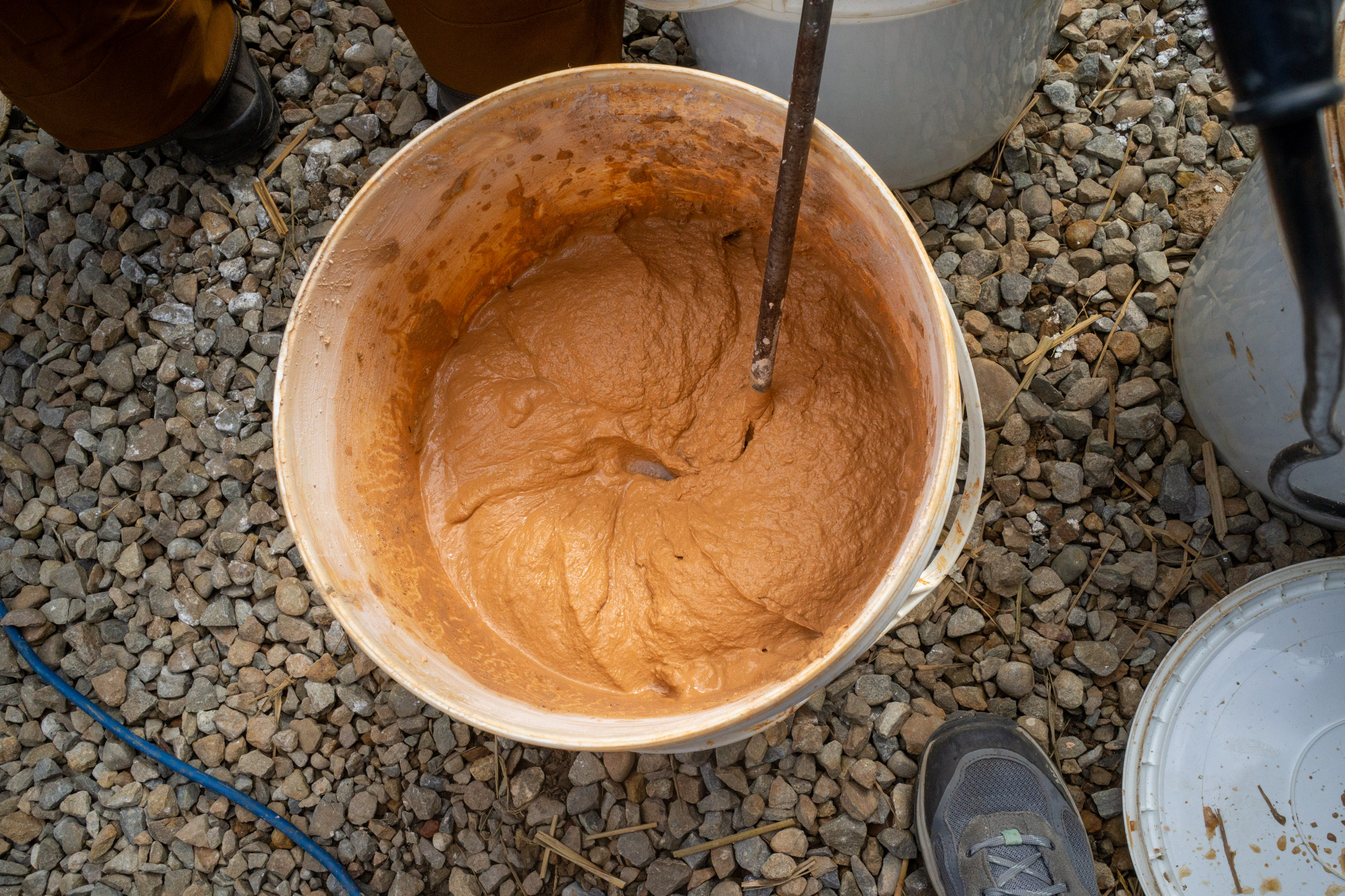 Le mélange que nous avons utilisé pour les finitions © Sasa